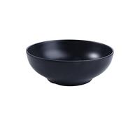 Cuenco para ramen, cuenco irrompible de estilo japonés para ramen, cuencos grandes de melamina mate, apto para microondas, para sopa, fideos, comida asiática (19 cm)