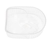 Cuenco para Remojar a Mano, Bandeja para Remojo de Manicura para Salón de Belleza, Acrílico, Suaviza la Piel Muerta, Limpia las Uñas (Transparente)