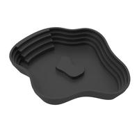 Cuenco para reptiles - Plato para tortugas - Tanques de terrario o carcasa de vivario | Bandeja de alimentación rampada | Cuenco de comida y bebida para reptiles con gradual para comidas diarias y Fe