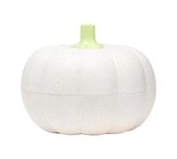 Cuenco para servir calabaza con tapa, soporte para aperitivos de calabaza, Contenedor de bocadillos dividido de de Halloween desmontable, Plato de dulces de Halloween para frutas, nueces, dul