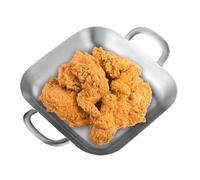 - Cuenco para servir patatas fritas, plato de comida, plato de aperitivos para fiestas cuadradas, utensilios de cocina, plato de servidor de alimentos para dulces, dulces, pasteles y postres