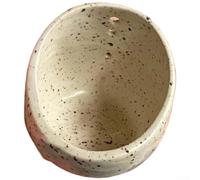 Cuenco pelador y molinillo de hierbas hecho de material de resina para un procesamiento eficiente de hierbas en cocina o jardín (blanco)