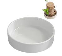 Cuenco pequeño basado en plantas - Cuenco de agua de madera brasileño, cuenco de madera brasileño | Cuenco de mesa para sistemas de agua, para sala de estar, universidad