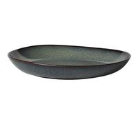 Cuenco plano Lave Gris de Villeroy & Boch, 11 x 1,75 pulgadas, cer mica, gris