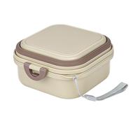 Cuenco plegable 2 en 1 para perros, 400 ml, cuenco de comida para perros con tapa, cordón de nailon y mosquetón para perros, gatos, caminar, senderismo, camping, viajes