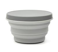 Cuenco plegable | Ensaladera Plegable de Silicona con Tapa - Resistente a la temperatura del calor, utensilios portátiles para comer para acampar, viajar, barbacoa, actividades al aire libre, herramie