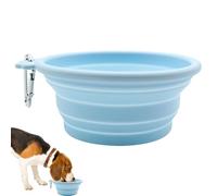 Cuenco Plegable Para Mascotas Bebedero Portátil Para Mascotas | Recipiente De Silicona Para Comida Húmeda Y Seca, Plato Portátil Para Razas Medianas En Paseos, Camping Y Parque