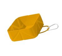 Cuenco plegable para mascotas, portátil, a prueba de fugas, para perros, gatos, viajes, senderismo, con clip de bloqueo, plegable, portátil, para mochileros