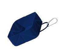 Cuenco plegable para mascotas, portátil, a prueba de fugas, para perros, gatos, viajes, senderismo, con clip de bloqueo, plegable, portátil, para mochileros