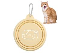 Cuenco plegable para perros, cuencos plegables para gatos y perros, mascotas pequeñas a grandes, para aventuras al aire libre, para senderismo, viajes, excursiones