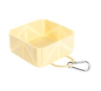 Cuenco plegable para perros que ahorra espacio, capacidad de 500 ml, comedero para aventuras al aire libre, viajes, senderismo, compacto, plegable, para cachorros