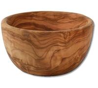 Cuenco redondo de madera de olivo, diámetro aprox. 13 cm.