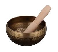 cuenco sonoro,juego de cuencos tibetanos, 1 juego de cuencos de sonido con cristales curativos, cuencos de campana tibetanos con forma de palma, cuencos de baño con sonido, gongs tibetanos de relajaci