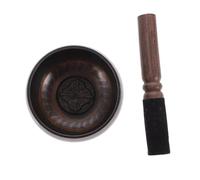 cuenco sonoro,juego de cuencos tibetanos, 1 juego de cuencos de sonido de Buda, cuencos de canto for yoga, cuencos de canto hechos a mano, cuencos de canto tibetanos artesanales(8X8X4CM)
