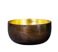 cuenco sonoro,juego de cuencos tibetanos, Cuenco tibetano hecho a mano en Nepal, cuenco tibetano profesional for cantar budista(19 20cm)