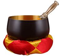 cuenco sonoro,juego de cuencos tibetanos, Juego de cuencos budistas auténticos hechos a mano for principiantes(6Inch)