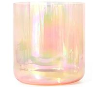 Cuenco Tibetano, Cuencos Tibetanos de Cristal, Meditacion Cuenco de Canto, para la Meditación Chakra Healing, Oración, Yoga, Budismo y Sanación a través de la Vibración (8inch,Orange)