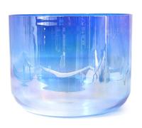 Cuenco Tibetano, Cuencos Tibetanos de Cristal, Meditacion Cuenco de Canto, para la Meditación Chakra Healing, Oración, Yoga, Budismo y Sanación a través de la Vibración (6inch,Blue)