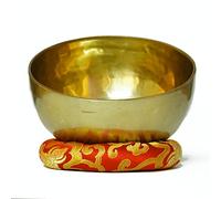 Cuenco tibetano curativo - hecho a mano, para meditación, yoga, terapia de sonido, curación espiritual, oración, relajación mental y cuerpo, buen bienestar (7 pulgadas)