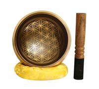 Cuenco Tibetano de Cobre 1 Juego para Meditación y Musicoterapia