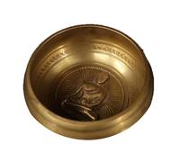 Cuenco tibetano de cobre puro, cuenco sonido Buda hecho a mano for meditación, oración y sanación Equilibrio Emocional