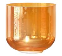 Cuenco tibetano de cristal de cuarzo transparente for curación y meditación, cuenco tibetano de alquimia de chakras con mazo de goma y junta tórica (Color : C note, Size : 7")