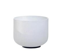Cuenco tibetano de cristal, El cuenco cantor del cristal de cuarzo 6-8 avanza lentamente 432Hz 440Hz for la curación sana sonido yoga(8 inch A Note 440Hz)