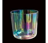 Cuenco tibetano de cristal transparente claro de 432 Hz, instrumento profesional de curación de sonido con mazo y junta tórica gratuitos, ideal for yoga, meditación zen (Color : 6Inch E Note)