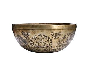 cuenco tibetano Handmade Buddha Sound Bowl Yoga Physiotherapy Large Buddha Sound Bowl 18cm 20cm 22cm Sound Bowl(20cm)