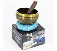 cuenco tibetano Handmade Singing Bowl for Yoga and Stress Relief 9.5cm Sound Bowl