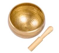 Cuenco tibetano hecho a mano con sonido silencioso, estructura de latón curativo, perfecto para el trabajo energético, música relajante