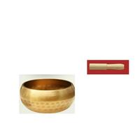 Cuenco Tibetano Juego de cuencos tibetanos 8 cm (3,15 pulgadas) con diseño antiguo, mazo doble superficie y fisioterapia yoga(Color 1)