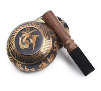 Cuenco Tibetano Juego de cuencos tibetanos loto, únicos y útiles for meditación, yoga, relajación, sanación chakras, oración atención plena