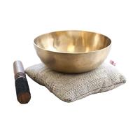 Cuenco tibetano para terapia de cabeza, herramienta curativa, cuencos de meditación, sanación espiritual para yoga y relajación (25 cm)