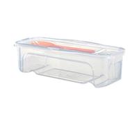 Cuenco transparente para ramen, contenedor de almacenamiento, contenedor para refrigerador, frutas y verduras, organizador de cocina multiusos para frescura de lechuga, sobras de fideos, clasificación