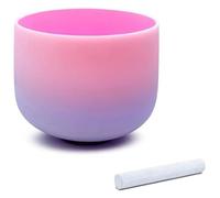 Cuencos Cantores de Cristal, 440Hz,Frosted for Yoga Meditation(Bowl)