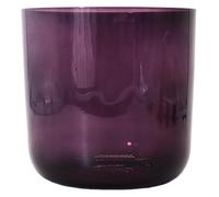 Cuencos cantores de cristal de cuarzo, Cuenco de cristal de 6 pulgadas, morado, 432 Hz, múltiples notas(G Note)