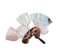 Cuencos cantores de cristal de cuarzo, Juego de cuencos tibetanos de cristal de varios tamaños, accesorios for instrumentos de sonido tibetanos de cuarzo de 10 pulgadas(5IN C5)