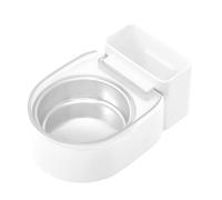 Cuencos de Agua para Gatos | Plato pequeño y en Forma de Inodoro | Tazón de Agua pequeño para Mascotas de Flujo automático - para Mascotas, Perros, Cachorros, hogar, baño, Sala de