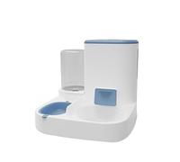 Cuencos de alimentación dobles para gatos de interior, dispensador automático de agua y alimentos, cuencos para comer mascotas, varios colores a elegir