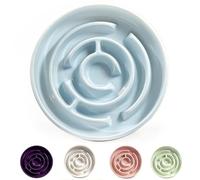 Cuencos de alimentación lenta para perros, cuenco de silicona para perros con antideslizante, comedero lento y diseño antideslizante, reductor de aburrimiento y ansiedad, adecuado para perros y gatos