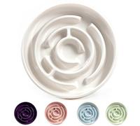 Cuencos de alimentación lenta para perros, cuenco de silicona para perros con antideslizante, comedero lento y diseño antideslizante, reductor de aburrimiento y ansiedad, adecuado para perros y gatos