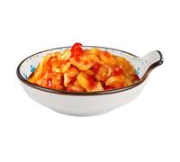 Cuencos de buceo - Platos de salsa | Snack Servir Platos | Placa de servir de cerámica Bohemia Utensilios de cocina para barbacoa Snack Sushi Home Party | Cuencos pequeños para salsas | Platos de