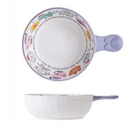 Cuencos De Cerámica Colores Underglaze Vajilla Para El Hogar Juegos Sopa Fideos Platos Comida Arroz Bonitos Cena Aperitivo Desayuno Postre Ensalada Nido Pájaro Sopas Helado Frutas Aperitivos Pasta