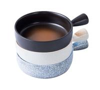 Cuencos de cerámica para sopa de cebolla francesa con asas, 23 onzas, juego de 3, aptos para lavavajillas y microondas para sopas, cereales y ensaladas