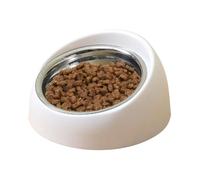 Cuencos de Comida para Gatos Inclinados,Tazón de Comida para Gatos Elevado antiderrames Plato Inclinado de 16 Grados | Cuenco Creativo para de Mascotas para de Cara Plana, Perros pequeños