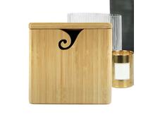 Cuencos de de madera, tazón de almacenamiento de - Cuenco de ganchillo Cuencos cuadrados de madera para de tejer | para tejer de gran capacidad, de almacenamiento g