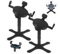 Cuencos elevados ajustables para perros, cuenco elevado para perros con 3 alturas y soporte de alimentación ajustable inclinado, cuencos elevados para perros compatibles con varios cuencos para perros