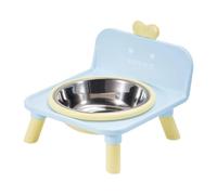 Cuencos elevados para gatos, con estructura, elevado para cachorros, para dormitorio, cocina, salón, balcón, apartamento, residencia de estudiantes, consultoría veterinaria