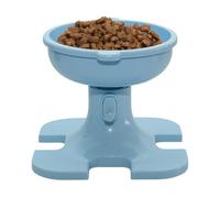 Cuencos elevados para gatos, cuenco de comida para gatos, plato elevado de comida para gatos, cuenco elevado para gatos y gatos, plato elevado de comida para gatos, evita la fatiga del bigote, base